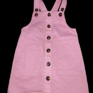 3T Pink Overall Dress